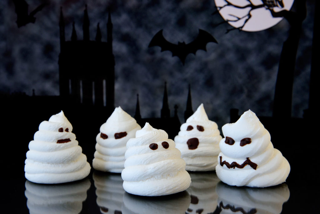 Vegan Meringue Ghosts Little Swiss Baker